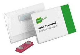 54x90mm Badge met Magneet Durable 8117