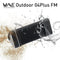 Hercules Wae Outdoor 04Plus - Draadloze stereoluidspreker - FM-Radio - Bruin