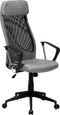 PIONEER - Bureaustoel - Grijs - Polyester