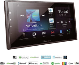 Pioneer SPH-EVO64DAB | Multimedia 1-DIN Modulaire radio | DAB+ | WiFi | Draadloos Apple Carplay | Draadloos Android Auto