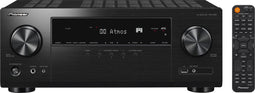 Pioneer VSX-935 Black AV-receiver | 7.2 | DAB+ radio, FM radio, internetradio | Bluetooth | Wi-Fi | Multiroom | Works with Sonos | DTS Play-Fi | AirPlay 2 | Chromecast | Streaming Services | 8K | HDMI 2.1 | Totaal uitgangsvermogen: 7x 100 W