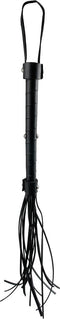 Pipedream - Deluxe Cat O Nine - Bondage / SM Whips and Paddles Zwart