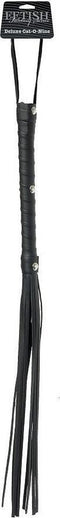 Pipedream - Deluxe Cat O Nine - Bondage / SM Whips and Paddles Zwart