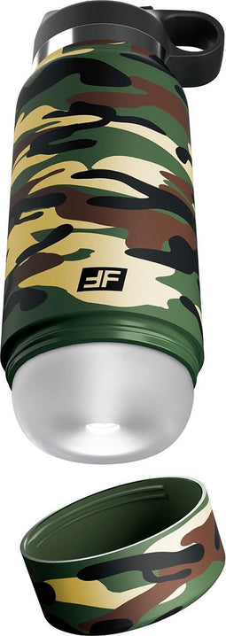 Pipedream - Fap Flask Happy Camper Frosted - Groen