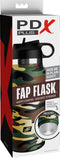 Pipedream - Fap Flask Happy Camper Frosted - Groen