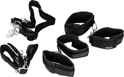 Pipedream Fetish Fantasy Bondage - Boeien Cuff & Tether Set zwart