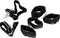 Pipedream Fetish Fantasy Bondage - Boeien Cuff & Tether Set zwart