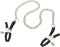 Pipedream Fetish Fantasy tepelklem Alligator Nipple Clamps zilver