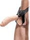 Pipedream FF Extreme voorbinddildo Extreme Hollow Strap-On Skin zwart,beige - 9,5 inch