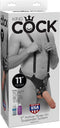 Pipedream - Hollow Strap On 11 Inch - Strap On Harness Lichte Beige