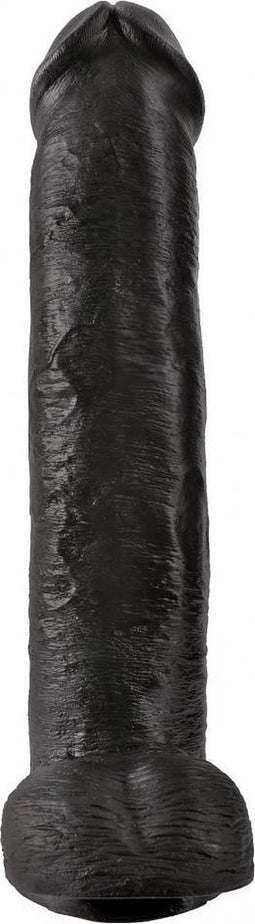 Pipedream - King Cock - 15 Inch Cock with Balls - Black