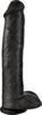 Pipedream - King Cock - 15 Inch Cock with Balls - Black