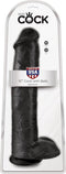 Pipedream - King Cock - 15 Inch Cock with Balls - Black