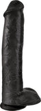 Pipedream - King Cock - 15 Inch Cock with Balls - Black