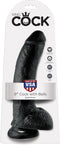 Pipedream King Cock realistische dildo Cock - With Balls bruin - 10,25 inch