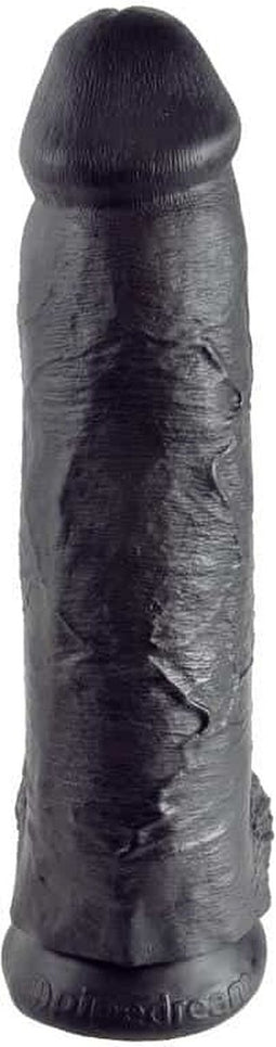Pipedream King Cock realistische dildo Cock - With Balls zwart - 12 inch