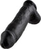 Pipedream King Cock realistische dildo Cock - With Balls zwart - 12 inch