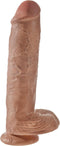 Pipedream - King Cock Realistische Dildo met Ballen en Zuignap - 28 cm - Bruin