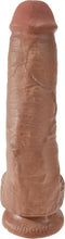 Pipedream - King Cock Realistische Dildo met Ballen en Zuignap - 28 cm - Bruin