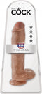 Pipedream - King Cock Realistische Dildo met Ballen en Zuignap - 28 cm - Bruin