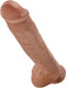 Pipedream - King Cock Realistische Dildo met Ballen en Zuignap - 28 cm - Bruin