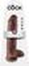 Pipedream King Cock Realistische Dildo met Ballen en Zuignap - 28 cm - Bruin