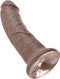 Pipedream King Cock Realistische Dildo met Zuignap - 20 cm - Bruin