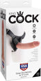 Pipedream - King Cock - Strap on Harness met Dildo - 23 cm - Lichte Huidskleur