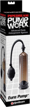 Pipedream Pump Worx penispomp Euro Pump zwart,bruin - 8,66 inch