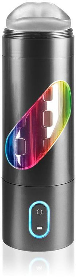 Pipedream - Rechargeable Roto-Bator Mouth - Masturbator Mouth Lichte Beige