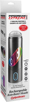 Pipedream - Rechargeable Roto-Bator Mouth - Masturbator Mouth Lichte Beige
