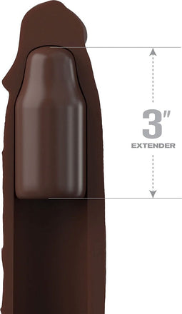 PIPEDREAMS | Pipedreams Extension W Strap 17,78 Cm Brown