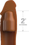 PIPEDREAMS | Pipedreams Sleeve 20,32 Cm + 5,00 Cm Inch Plug Caramel