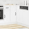 vidaXL - Keuken - hoekonderkast - Lucca - bewerkt - hout - wit