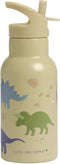 BEAU by Bo A Little Lovely Company Back to school set - Drinkfles RVS/4 Snackdozen/Bentobox - Dinosaurussen