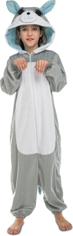VIVING COSTUMES / JUINSA - Wolf onesie voor kinderen - 110/116 (5-6 jaar)