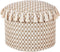 PIRAK - Poef - Beige - Wicker