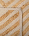 PIRLI - Laagpolig vloerkleed - Beige - 80 x 150 cm - Katoen