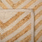 PIRLI - Laagpolig vloerkleed - Beige - 80 x 150 cm - Katoen