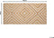 PIRLI - Laagpolig vloerkleed - Beige - 80 x 150 cm - Katoen
