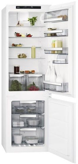 AEG SCE818F6TS - Koelkast - Vriezer onder - Energieklasse F