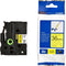 Labeltape flexibel Brother TZe, TZ TZEFX661 Tapekleur: Geel Tekstkleur:Zwart 36 mm 8 m