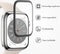 Accezz 2x Screenprotector met applicator Geschikt voor Apple Watch Series 7-9 - 45 mm