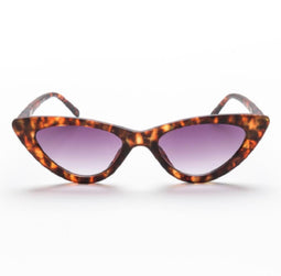 Piu Forty OKKIA Preassembled sunglasses with soft touch spectacle frames cat shapes – col. Tartaruga