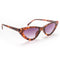 Piu Forty OKKIA Preassembled sunglasses with soft touch spectacle frames cat shapes – col. Tartaruga