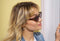 Piu Forty OKKIA Preassembled sunglasses with soft touch spectacle frames cat shapes – col. Tartaruga