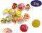 Piu Jelly fruit 1kg - luxe fruit gelees - heerlijk zacht Geleiachtige vruchten snoepje uit Italie - per stuk verpakt - zak 1kg