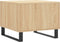 vidaXL - Salontafel - 50x50x35 - cm - bewerkt - hout - sonoma - eikenkleurig