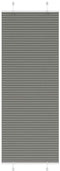 vidaXL - Plissé - rolgordijn - 80x200 - cm - stofbreedte - 79,4 - cm - antraciet
