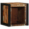 vidaXL - Nachtkastjes - 2st - 40x35x40cm - massief - gerecycled - hout - meerkleurig